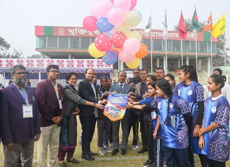 রাজশাহীতে আন্তঃজেলা এ্যাথলেটিকস প্রতিযোগিতা অনুষ্ঠিত